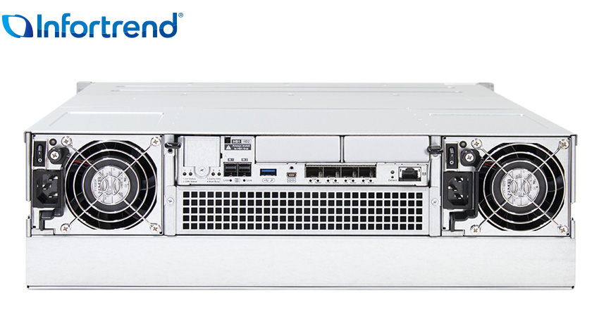 EonStor CS 3016G 후면