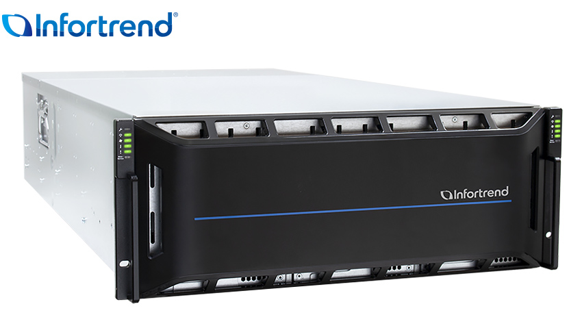 EonStor CS 3060 오른쪽 측면