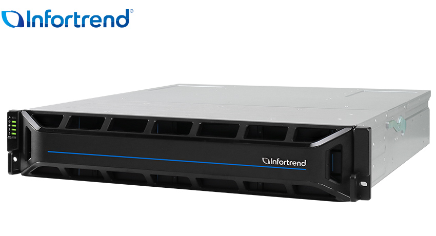 EonStor GS 1012 Gen2 왼쪽 측면