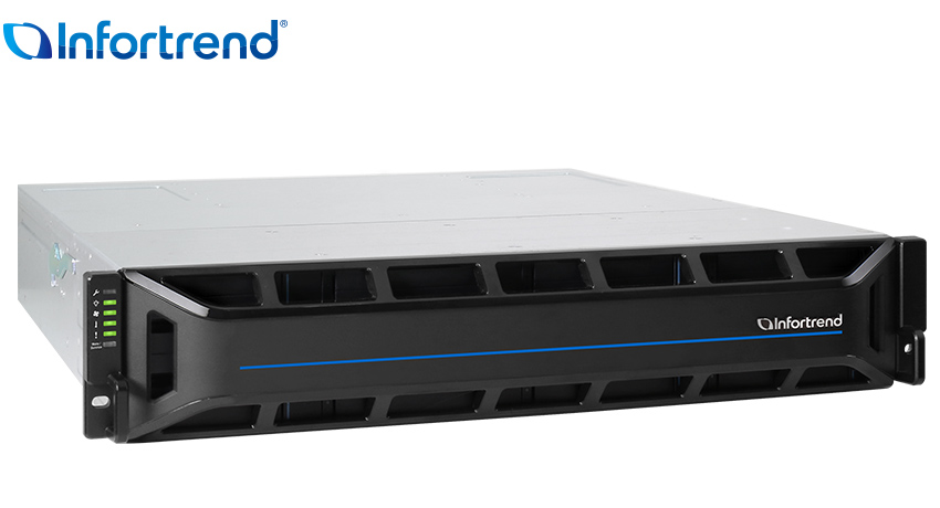 EonStor GS 2012 오른쪽 측면