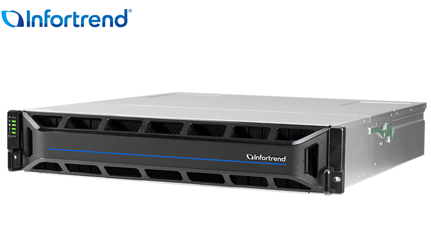 EonStor CS 4014U 왼쪽 측면