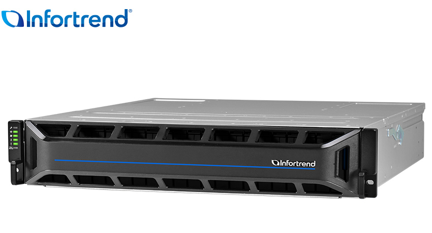 EonStor GS 3024U 왼쪽 측면