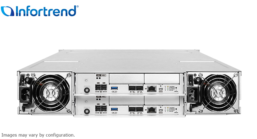 EonStor GS 3012 Gen3 후면