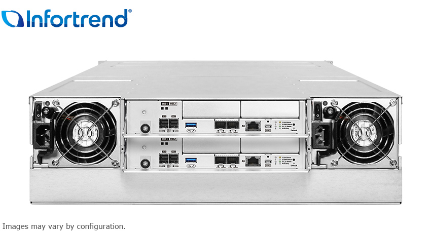 EonStor GS 3016 Gen3 후면