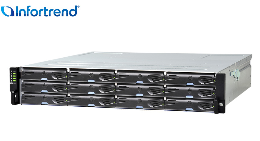 EonStor DS 1012 오른쪽 측면