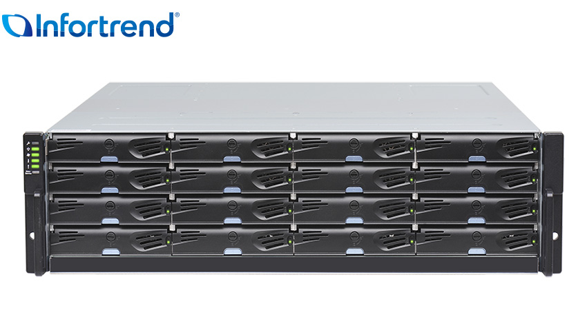 EonStor DS 1016 앞면