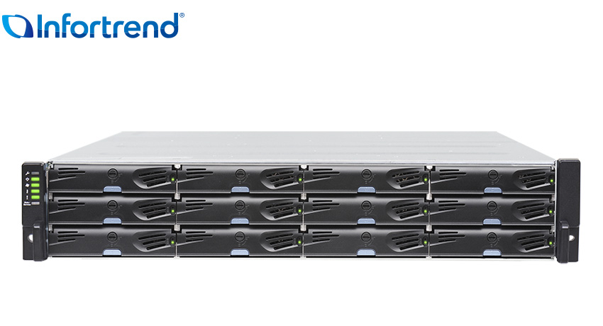 EonStor DS 2012 앞면