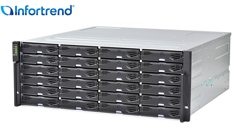 EonStor DS 2024 오른쪽 측면