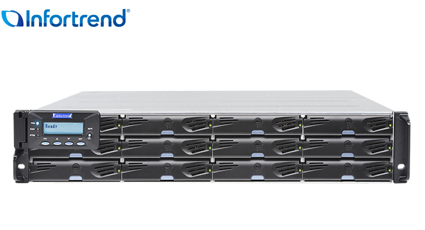 EonStor DS 3012U 정면