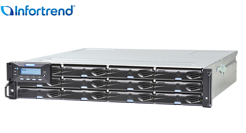 EonStor DS 3012U 오른쪽 측면