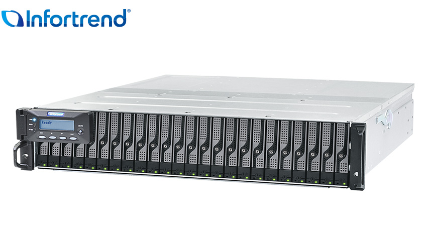 EonStor DS 3024U 오른쪽 측면