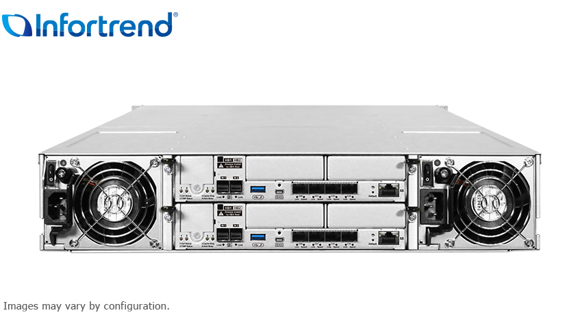 EonStor GS 3025B 후면