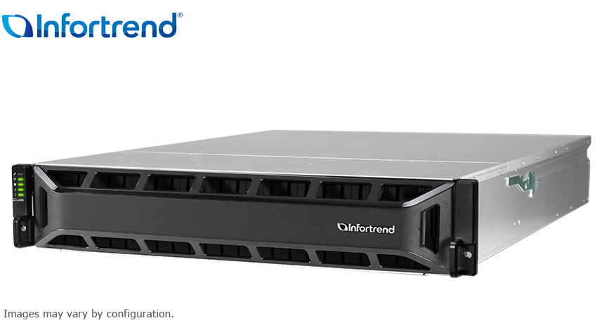 EonStor GS 3025B 측면