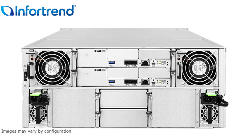 EonStor GS 3024U 왼쪽 측면