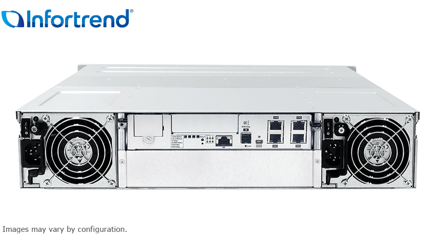 EonStor GSe 1012 왼쪽 측면