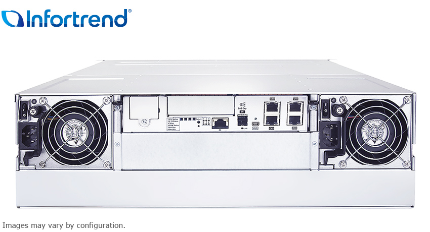 EonStor GSe 1016 왼쪽 측면