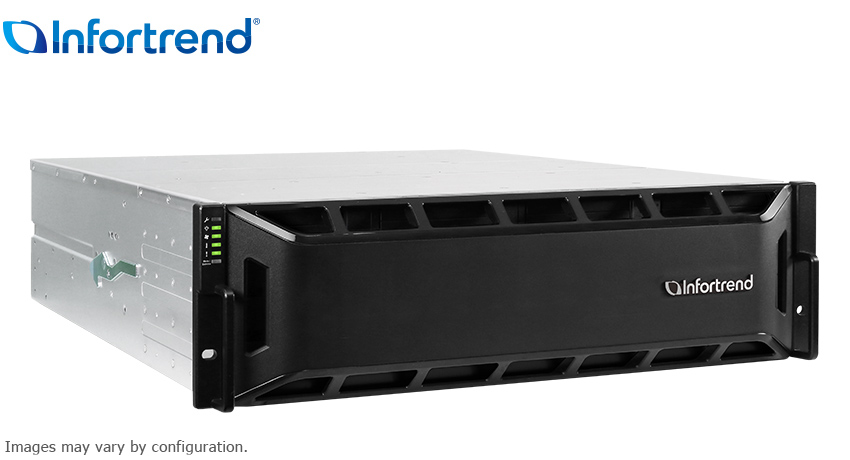 EonStor GSe 1016 오른쪽 후면