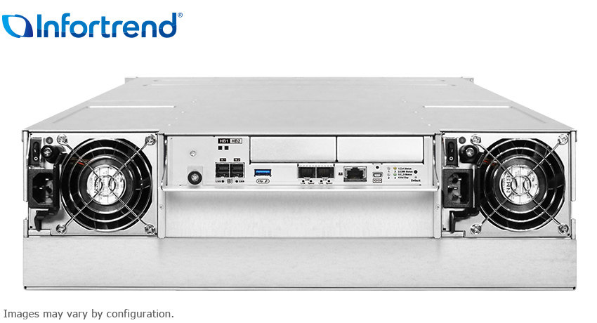 EonStor GSe 3016 Gen3 후면