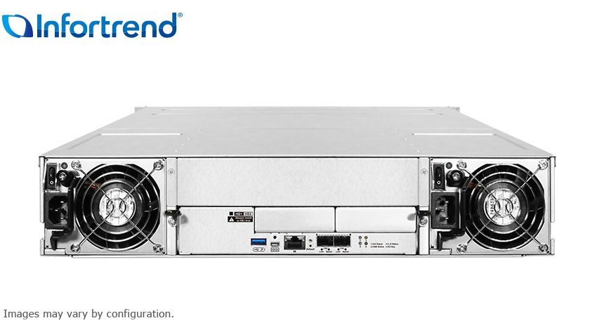 EonStor GSe 3024 후면