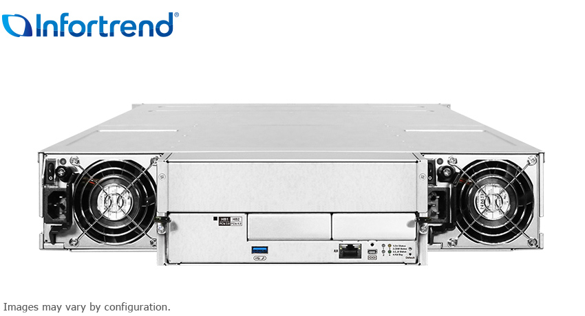 EonStor GSe 4024 후면